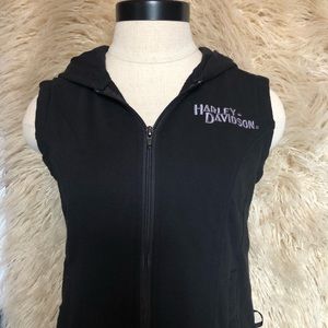Harley Davidson Vest Hoodie
